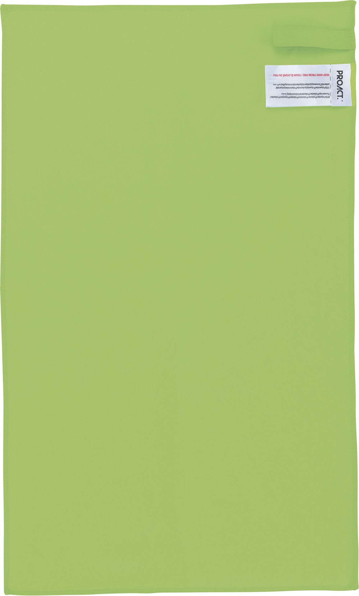 Mikrokuitupyyhe, kolme eri kokoa Lime