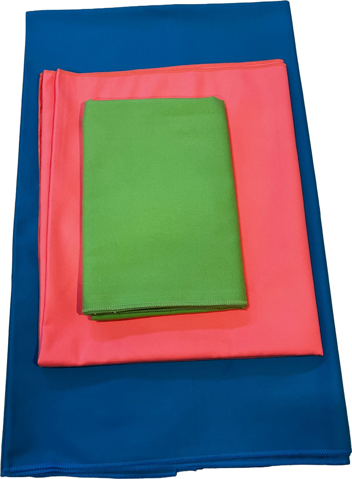 Mikrokuitupyyhe, kolme eri kokoa 50x100 cm