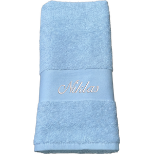 Pehmeä 50x100 froteepyyhe, sininen